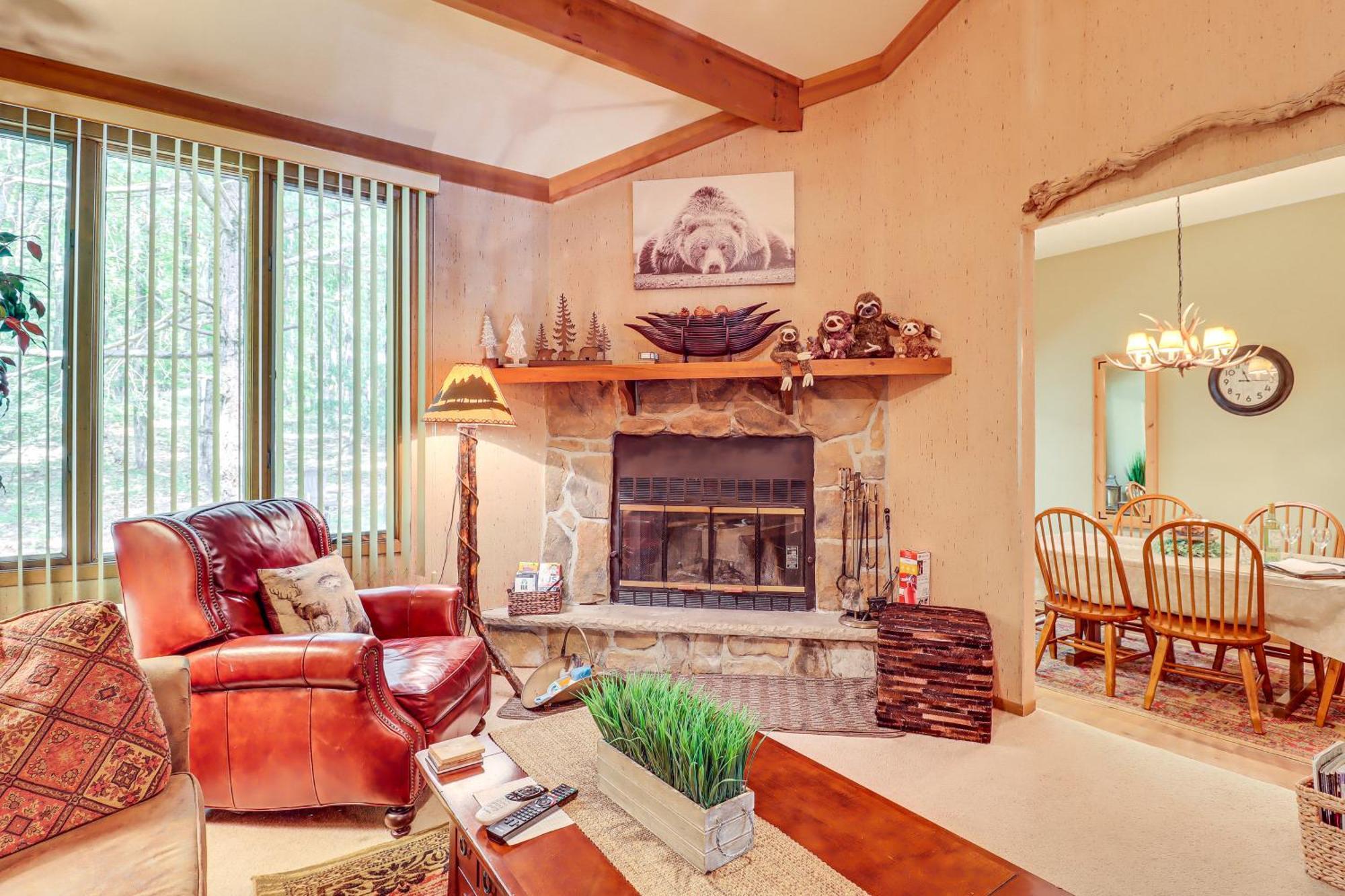 Lake Harmony Townhome Walk To Restaurants! Exterior foto